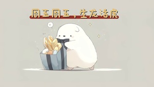 4K打工人壁纸