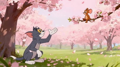 樱花园猫和老鼠