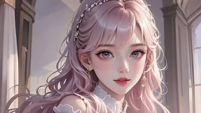 甜美女孩