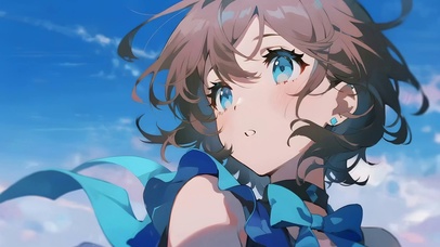 少女的凝视