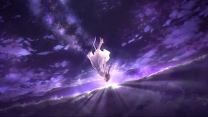 星空下坠美少女