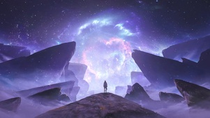 眺望宇宙流星