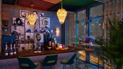 舒适的爵士乐咖啡馆