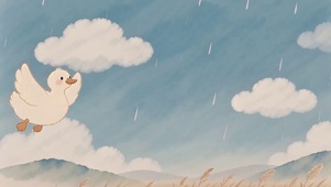 雨中飞翔