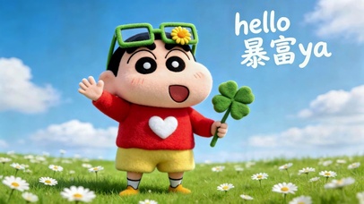 Hello暴富ya 蜡笔小新