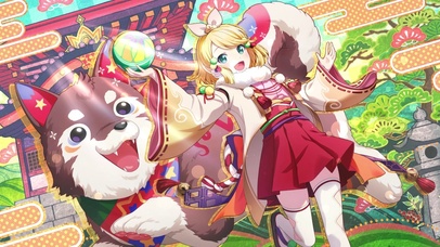 金发小女孩