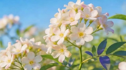 护眼花草树木带鱼屏