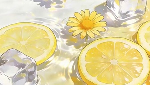 柠檬冰水带鱼屏