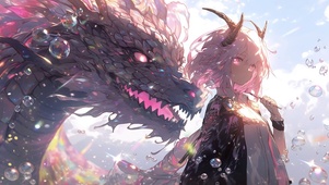 少女与龙