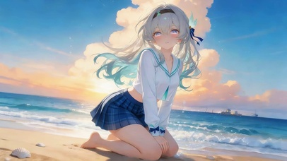 海滩女孩
