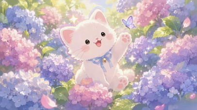 花海萌猫