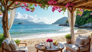 花廊海岸下午茶