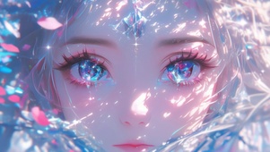 眼里有星光
