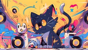 4K 黑猫