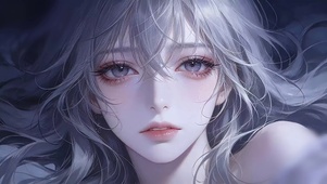 流泪的少女
