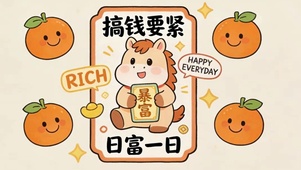 可爱小马搞钱要紧