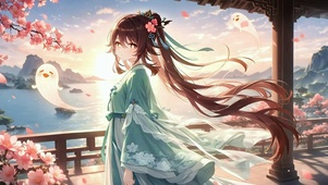 胡桃丨高阁眺海丨