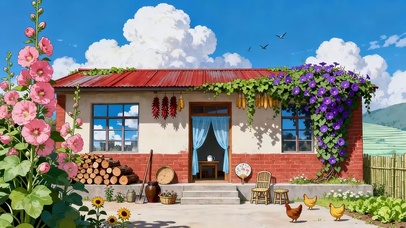 夏日乡村