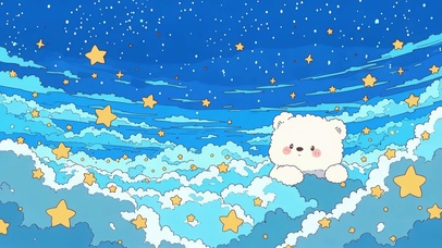 星落云端小熊