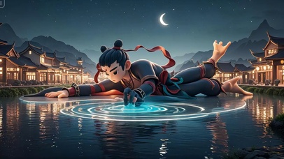 戏水