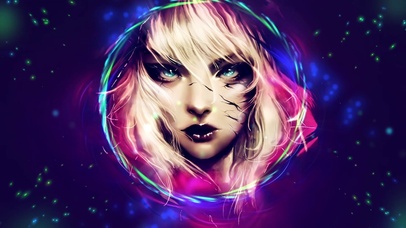 幻想女孩科技壁纸图片 动态桌面壁纸图片 动态壁纸下载 元气壁纸