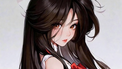 温柔回眸的她