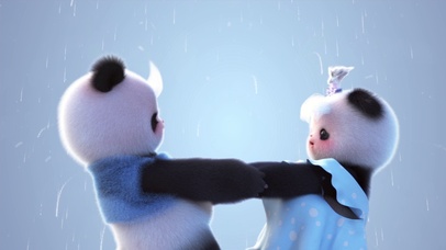 熊非熊甜蜜旋转情侣