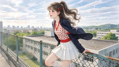 学校屋顶(无缝)