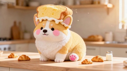 面包软萌小狗