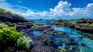 海岛晴空