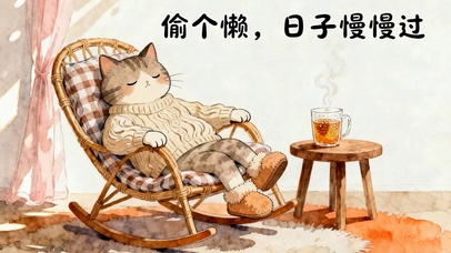 偷懒猫咪