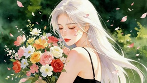 静待花开女孩