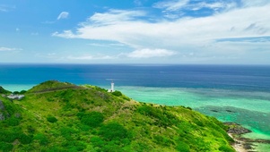 海岛航拍