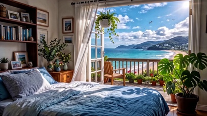 海滨阳光卧室