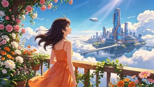少女的未来城市