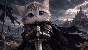 猫咪骑士