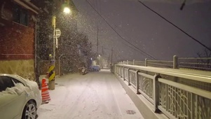 雪中独行