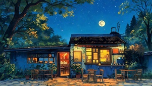 月下小酒馆