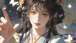 可爱古风女孩