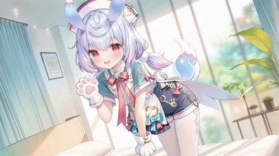 兽耳护士帽可爱希格雯