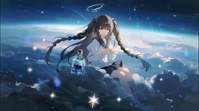 星空上的二次元女孩