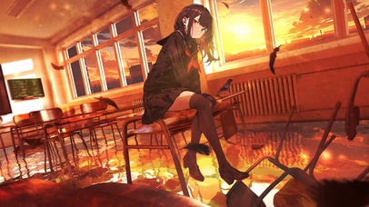 Sunset-School