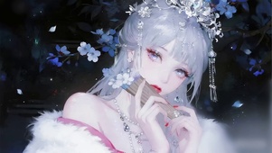 花织扇