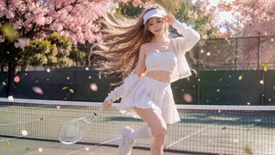 樱花网球少女