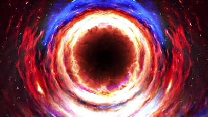 多彩黑洞(星空系列)