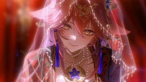 红妆狐影-八重神子