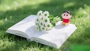 书香赠花小新