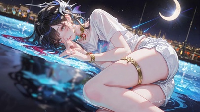 荧光海里的海瑟音