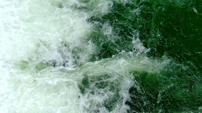 4K唯美治愈浪花