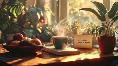 静谧午后窗台咖啡风景